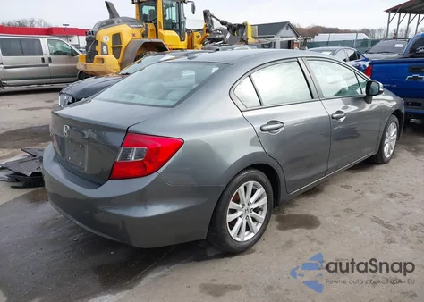 2012 Honda Civic Ex from USA, damaged, VIN 2HGFB2F85CH532651